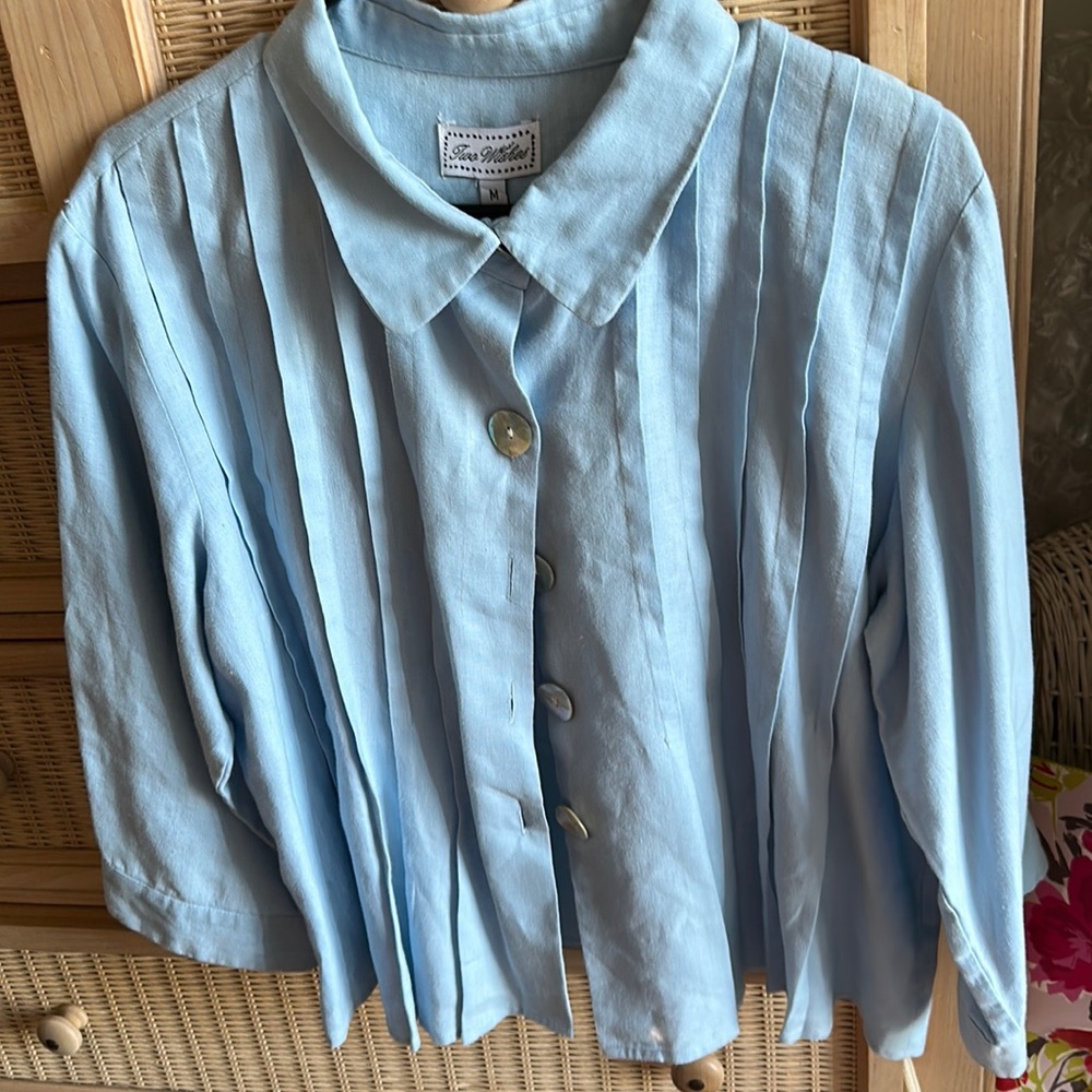 Two Wishes Linen jacket - Picture 2 of 9